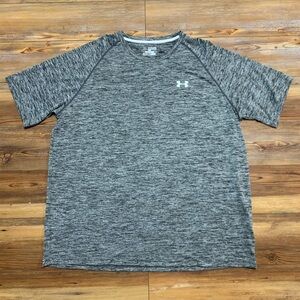 Gray UnderArmour shirt